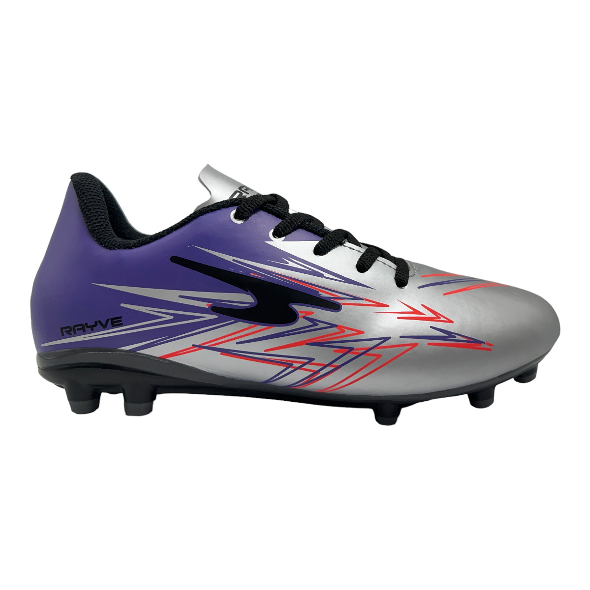 Zapatilla futbol11 MARACANA GRIS ROJO