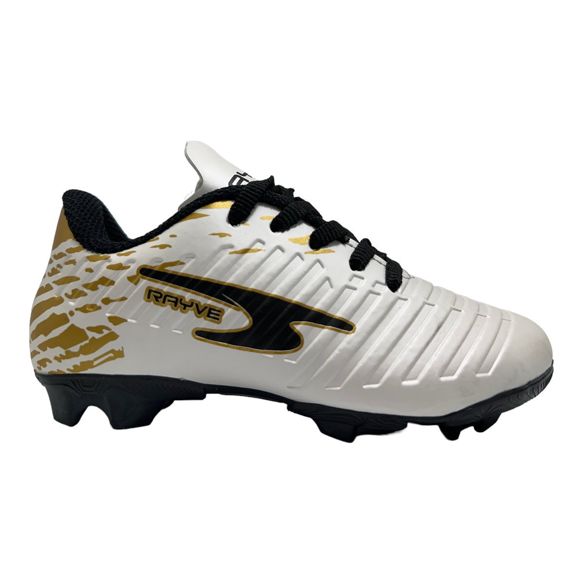 Zapatilla futbol 11 ATAQUE BLANCO DORADO