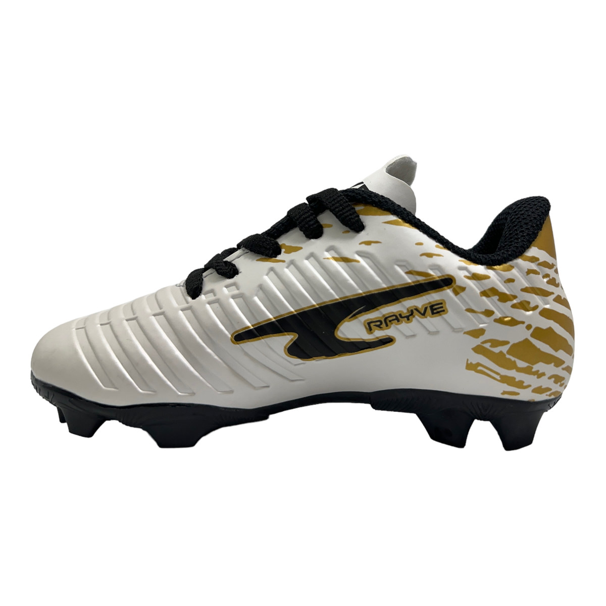 Zapatilla futbol 11 ATAQUE BLANCO DORADO
