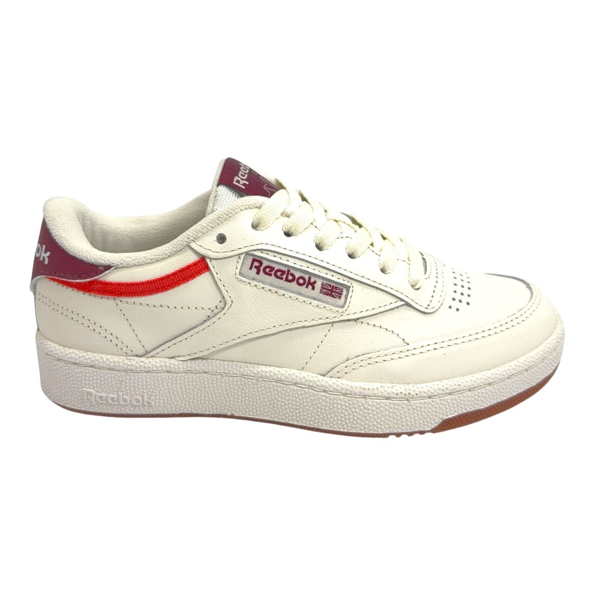 Zapatilla urbano CLUB C85 CHALK RICHMAROON
