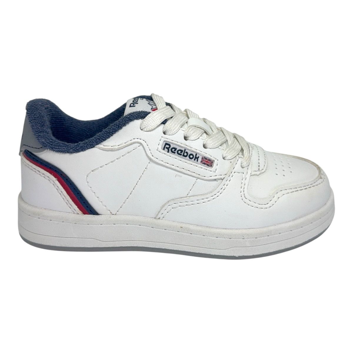 Zapatilla urbano PHASE COURT WHITE GREY2 VECTOR
