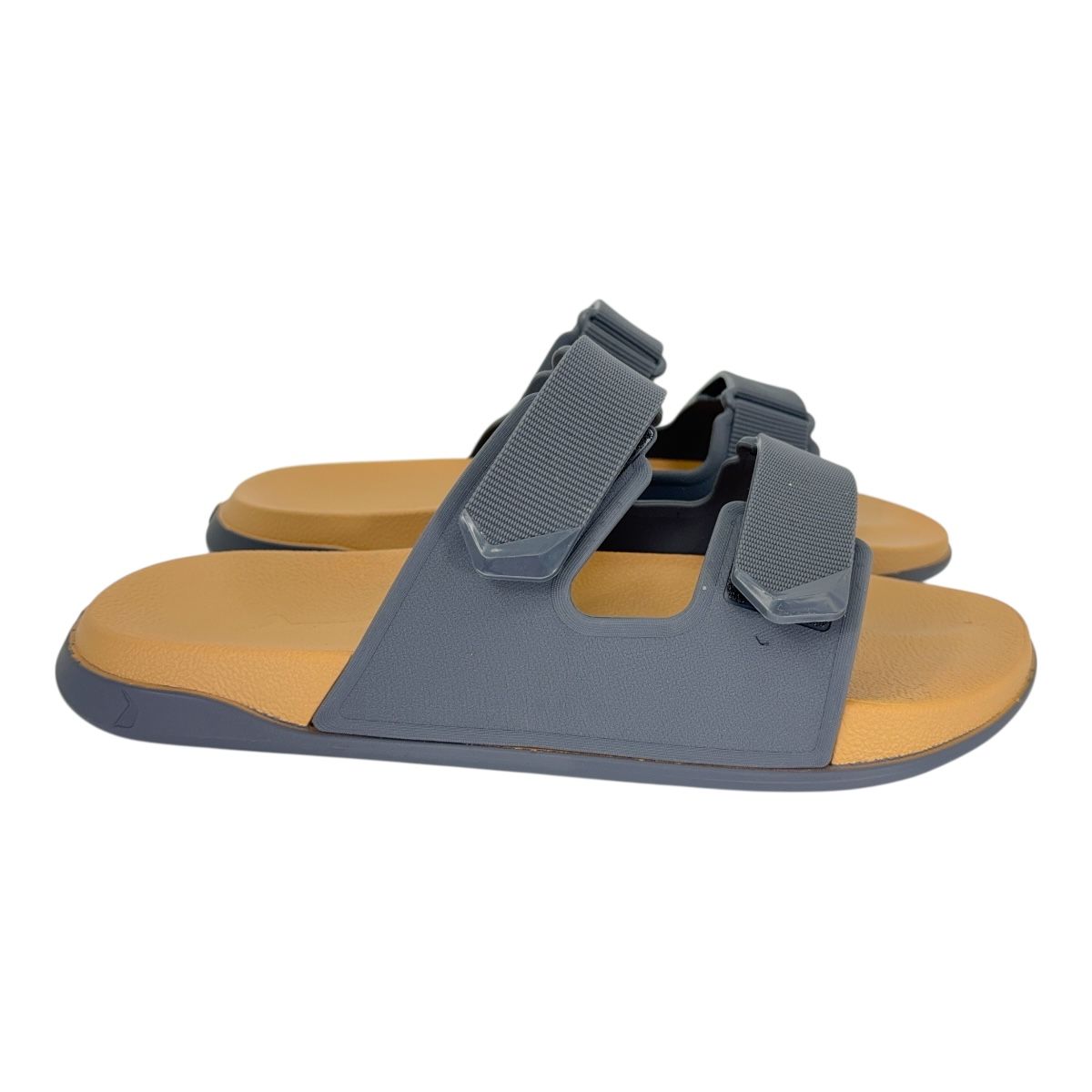 Calzado verano 2 STRAPS SLIDE BEIGE DARK GREY
