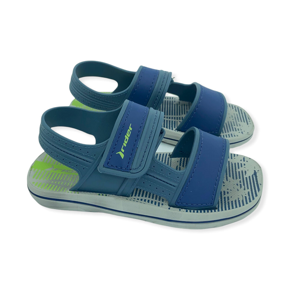 Calzado verano SANDAL KIDS GRIS-AZUL