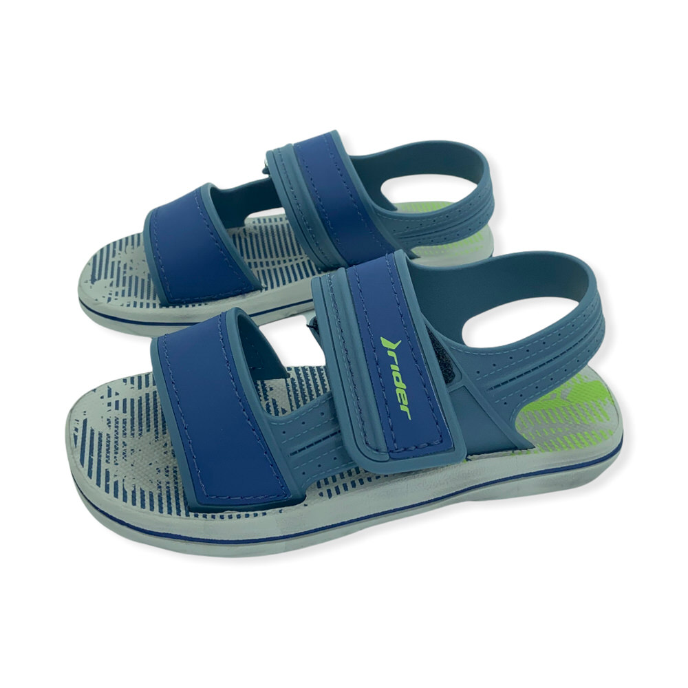 Calzado verano SANDAL KIDS GRIS-AZUL