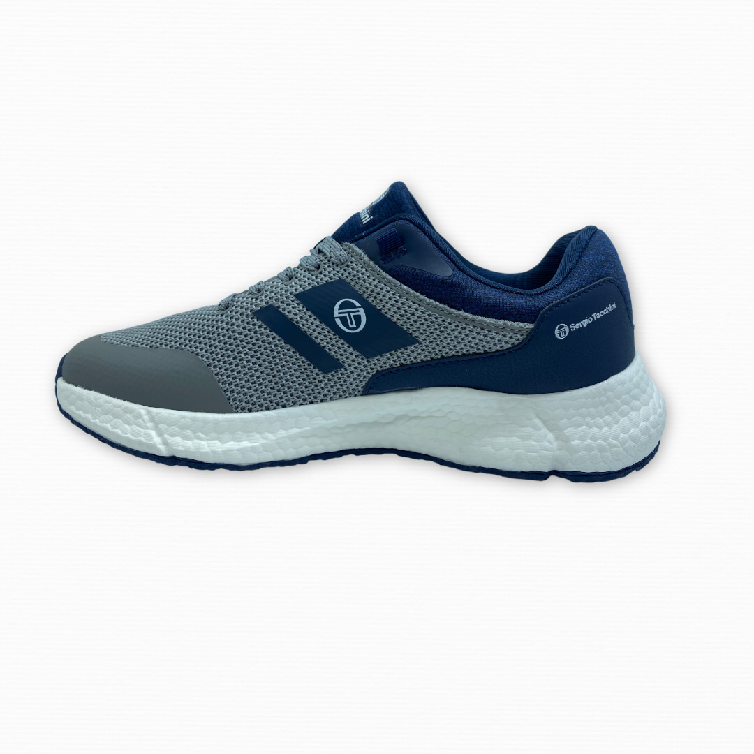 Zapatilla urbano FLYKNIT+HEATSEAL GRIS AZUL