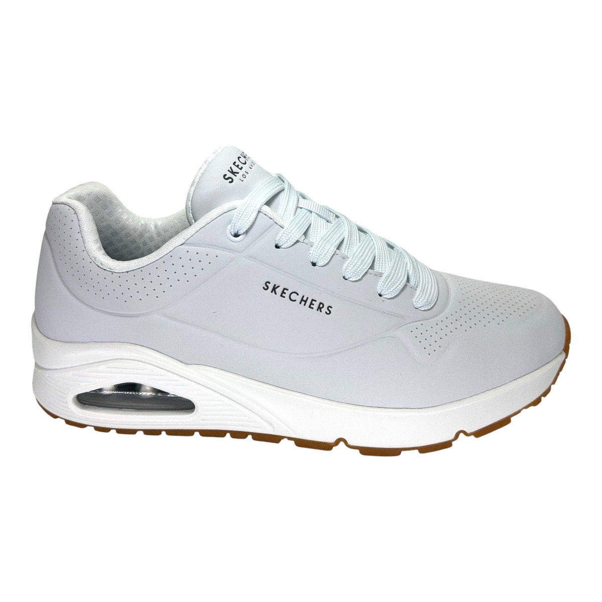 Zapatilla running UNO STAND ON AIR WHITE TRIM