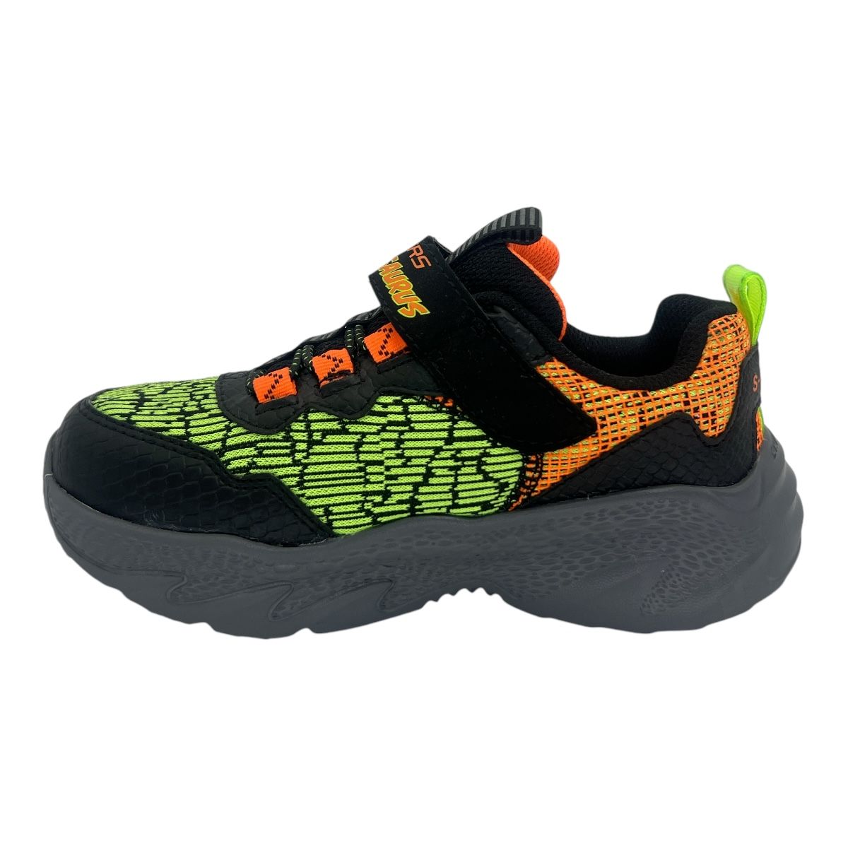 Zapatilla urbano SKECH-O-SAURUS DINO LIGHTS ORANGE