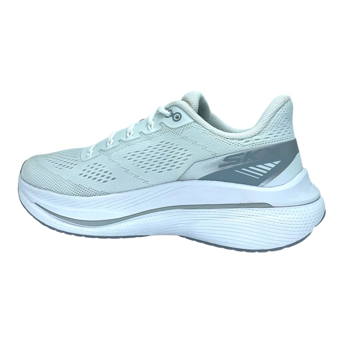 Zapatilla running MAX CUSHIONING PROPULSION WHITE SILVER