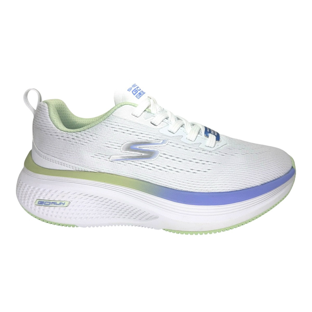 Zapatilla running GO RUN ELEVATE 2.8 WHITE/MINT
