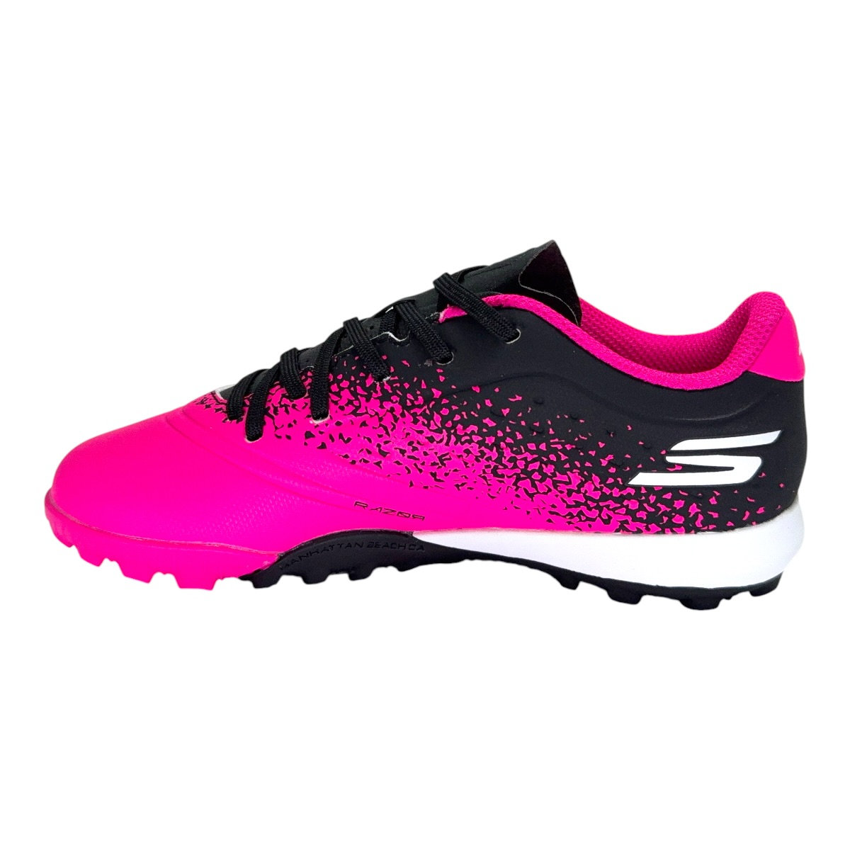 Zapatilla futbol f5 RAZOR 1.5 JR TF ROSA BKPK