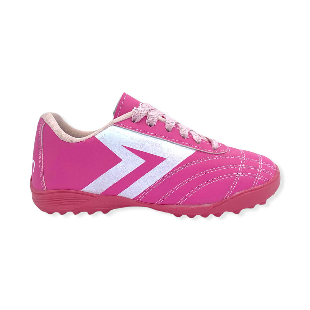 Zapatilla futbol f5 GOL ECO JR ROSA