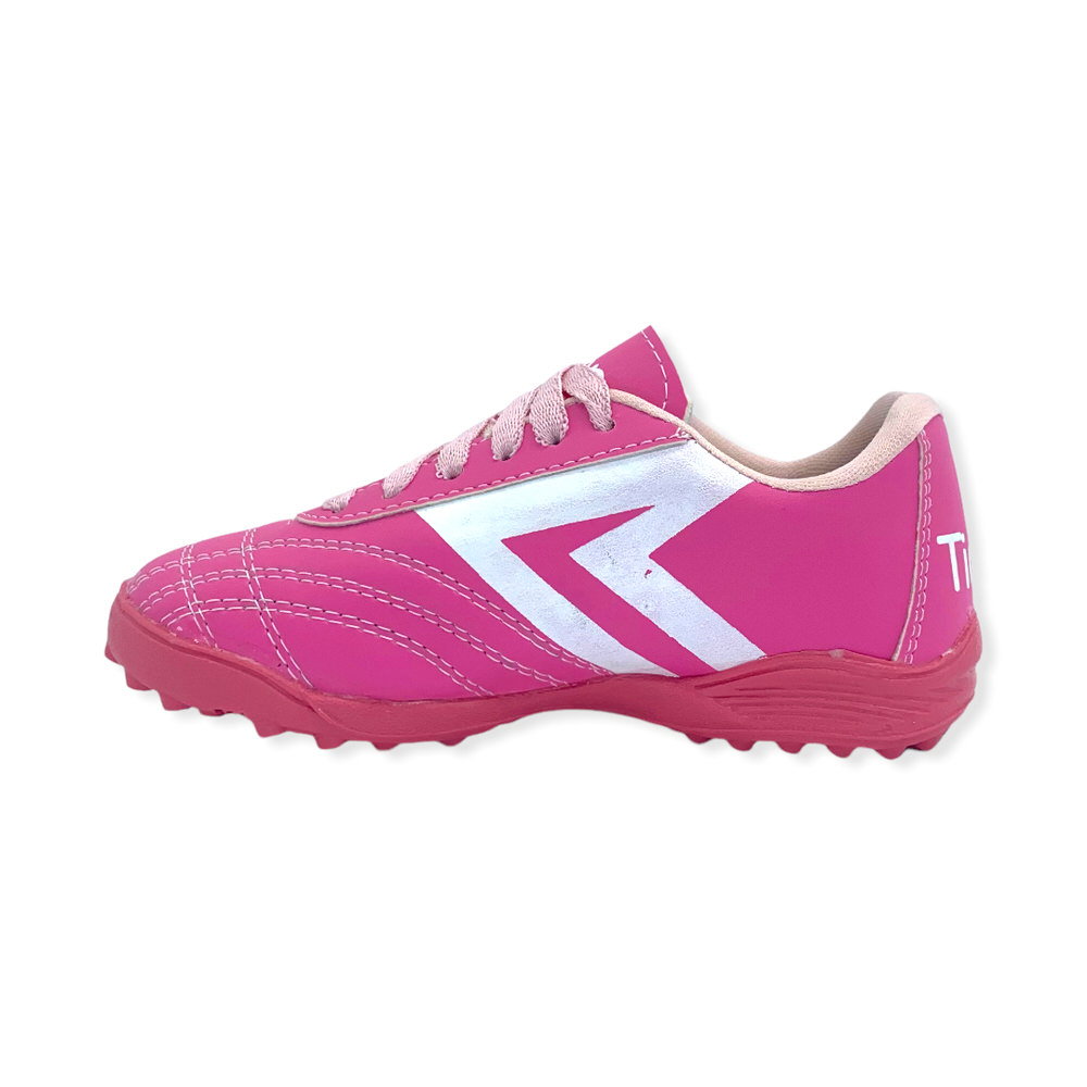 Zapatilla futbol f5 GOL ECO JR ROSA