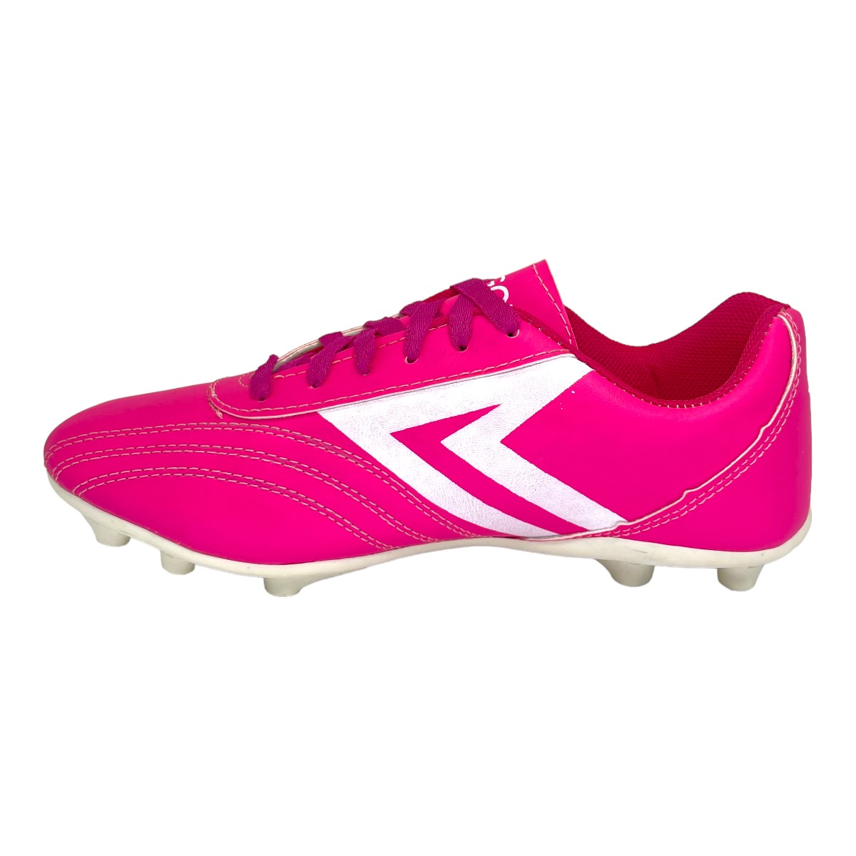 Zapatilla futbol 11 TITANIUM FG FUCSIA BLANCO