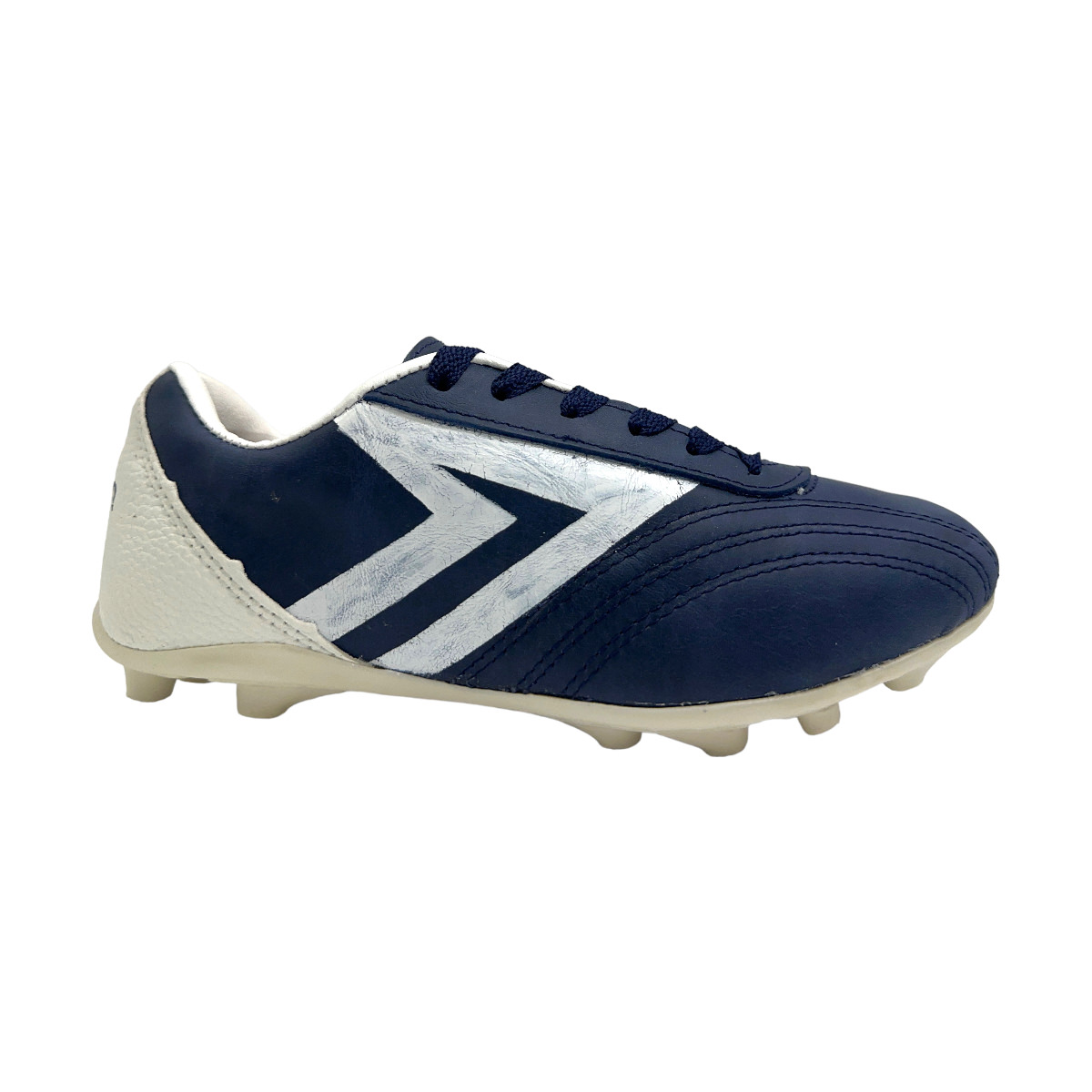 Zapatilla futbol 11 KING CAMPO MARINO BLANCO