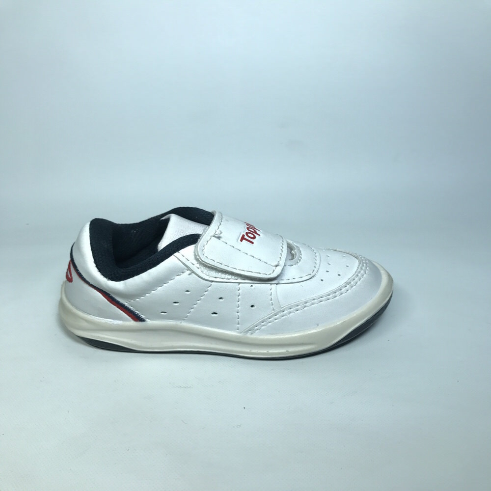 Zapatilla urbano BABY X FORCER VELCRO BCO/AZ/ROJO/14