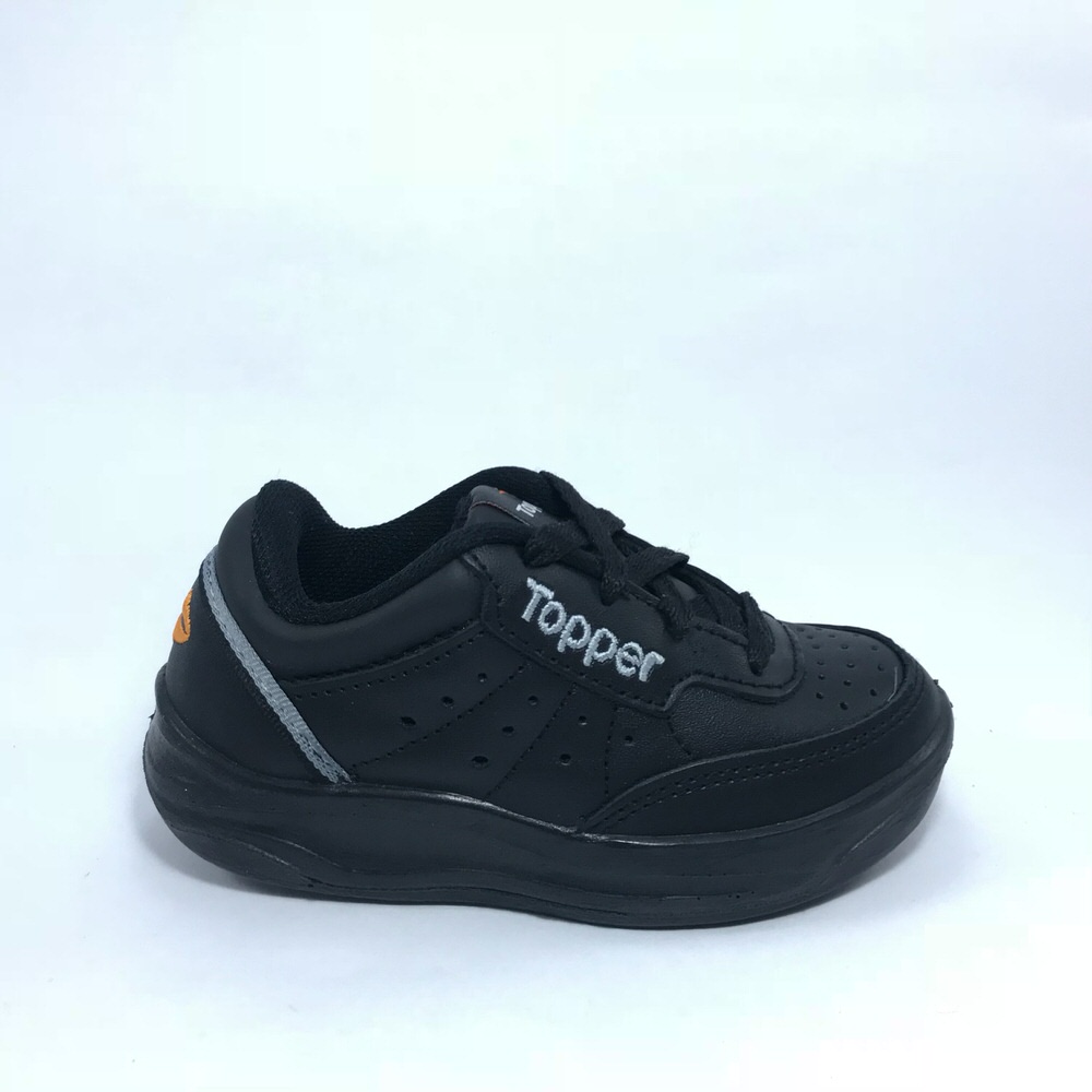 Zapatilla urbano X FORCER KIDS NEGRO/GRIS/NARANJA