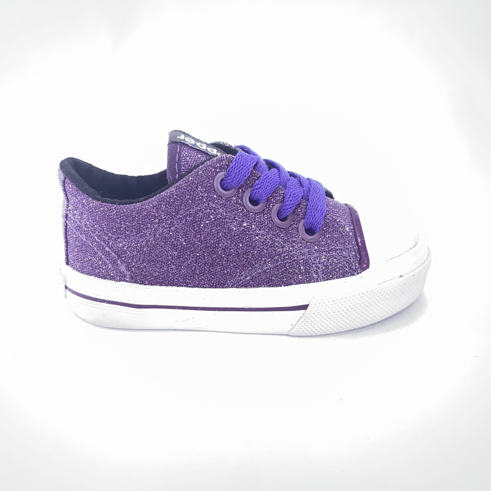 Zapatilla urbano PASITOS GLITTER VIOLETA/19