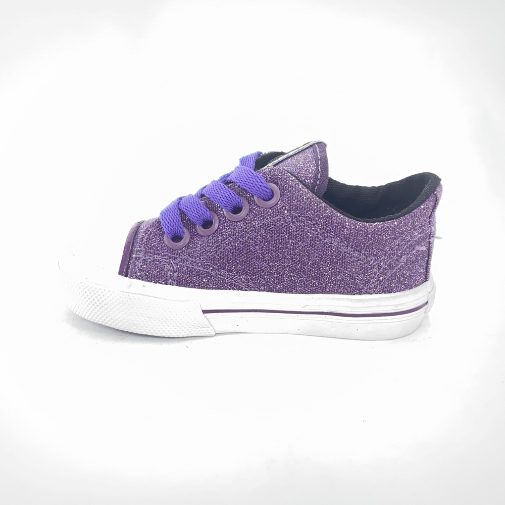 Zapatilla urbano PASITOS GLITTER VIOLETA/19