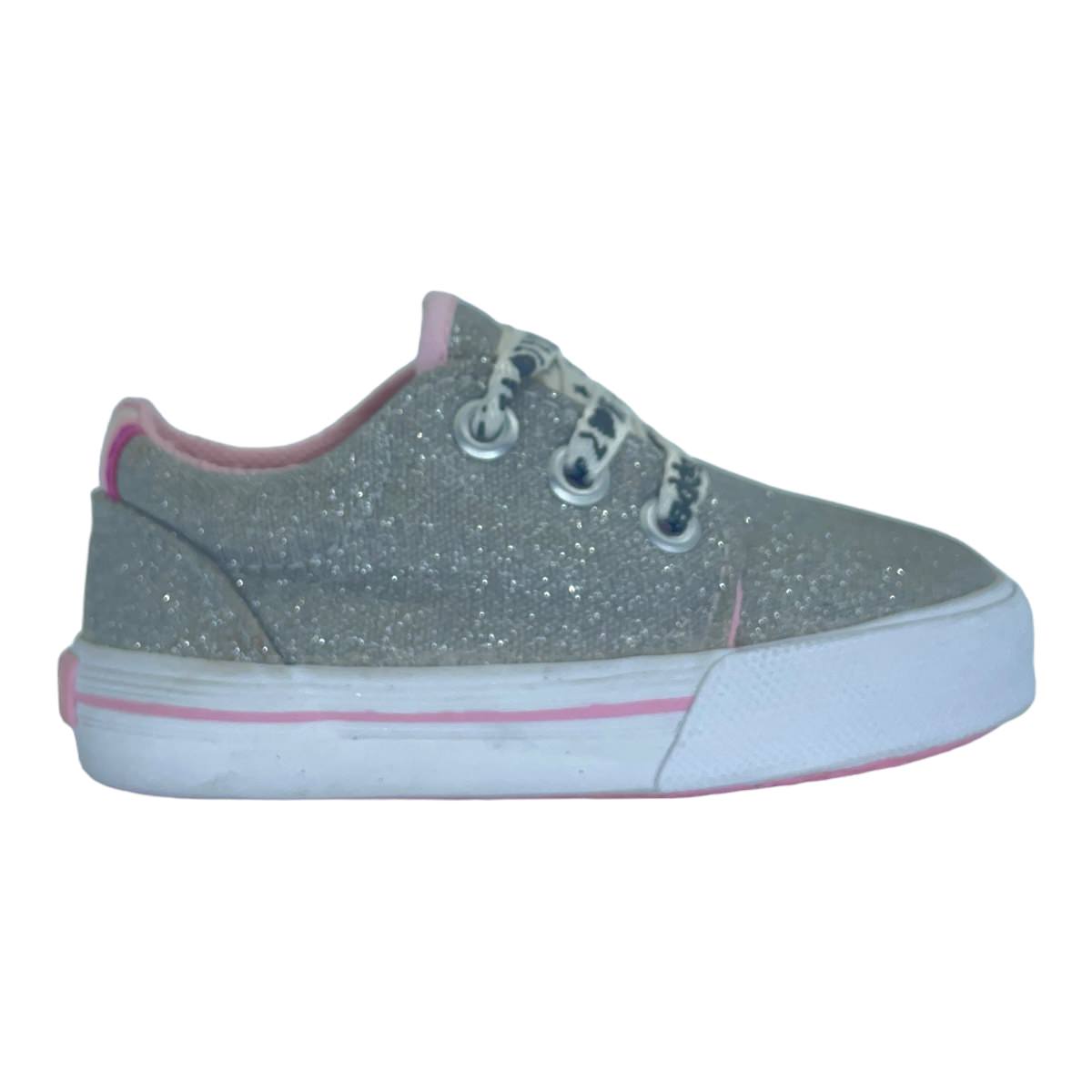 Zapatilla urbano LUPPE BEBE GLITTER PLATEADO/20