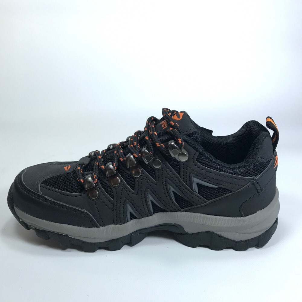 Zapatilla trekking GONDOR KIDS NEGRO NARANJA