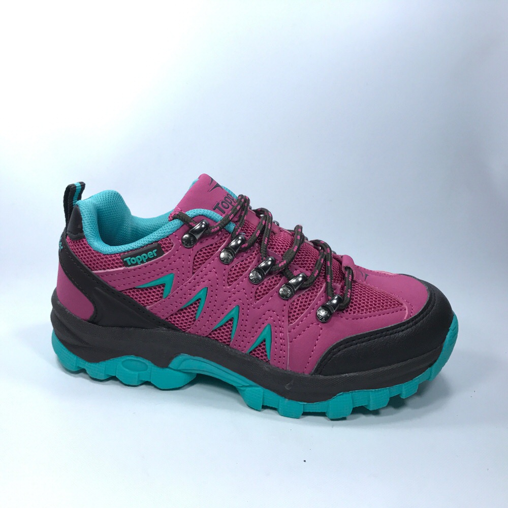 Zapatilla trekking GONDOR KIDS FUCSIA/VERDE
