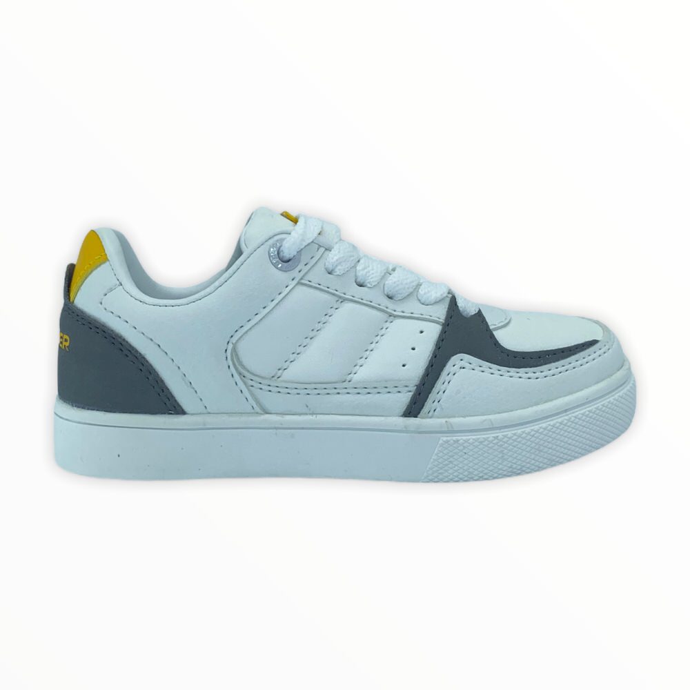 Zapatilla urbano COSTA KIDS BLANCO-GRIS