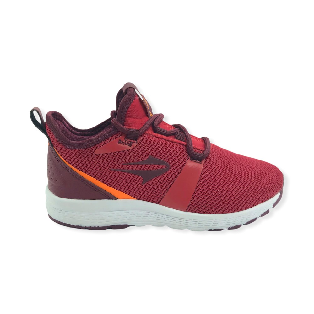 Zapatilla running SQUAT KIDS ROJO-BORDO