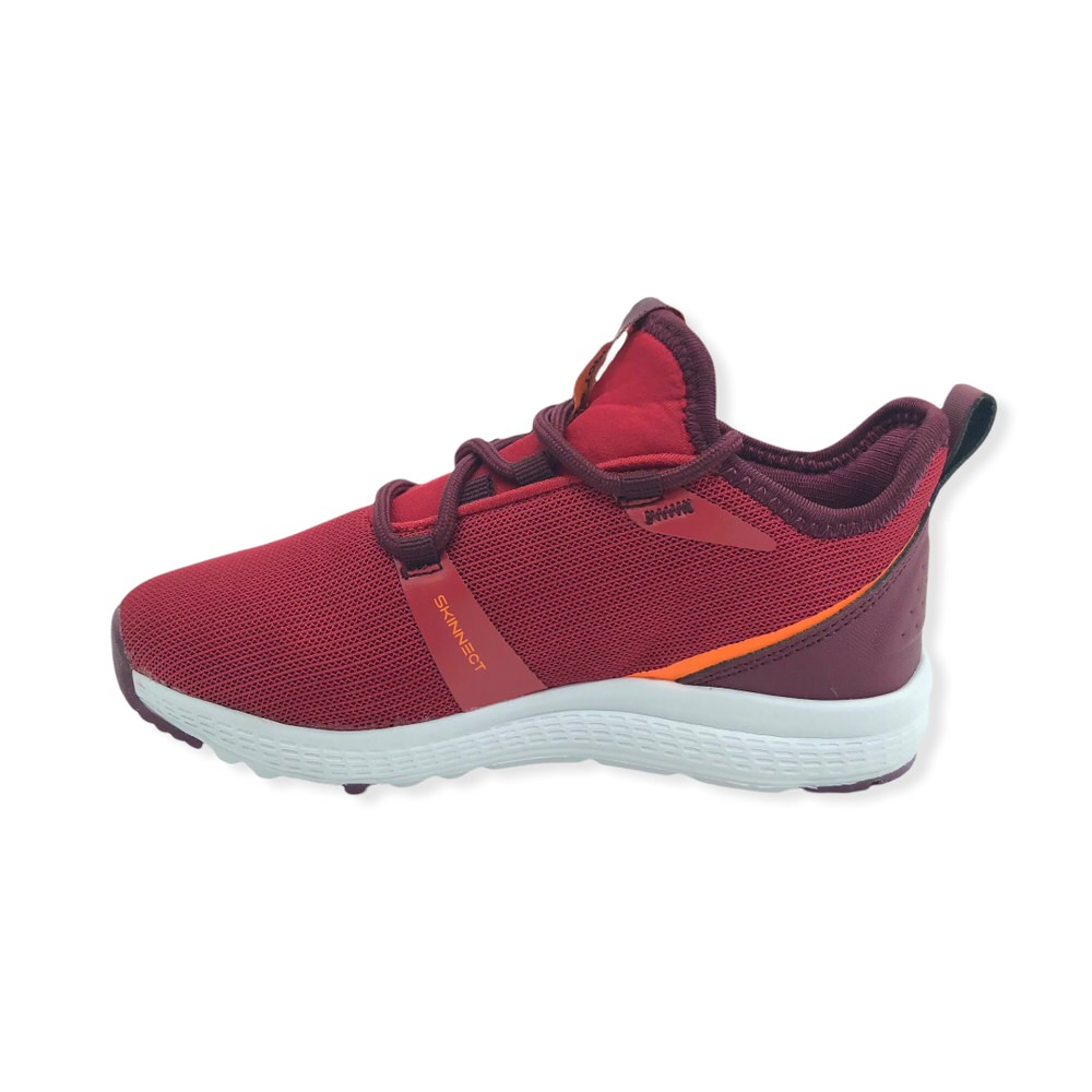 Zapatilla running SQUAT KIDS ROJO-BORDO