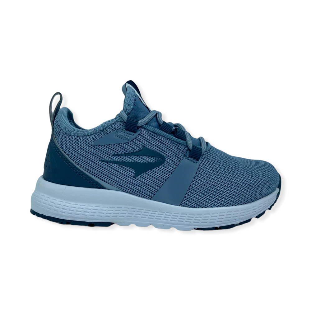 Zapatilla urbano SQUAT KIDS GRIS ARONA-AZUL
