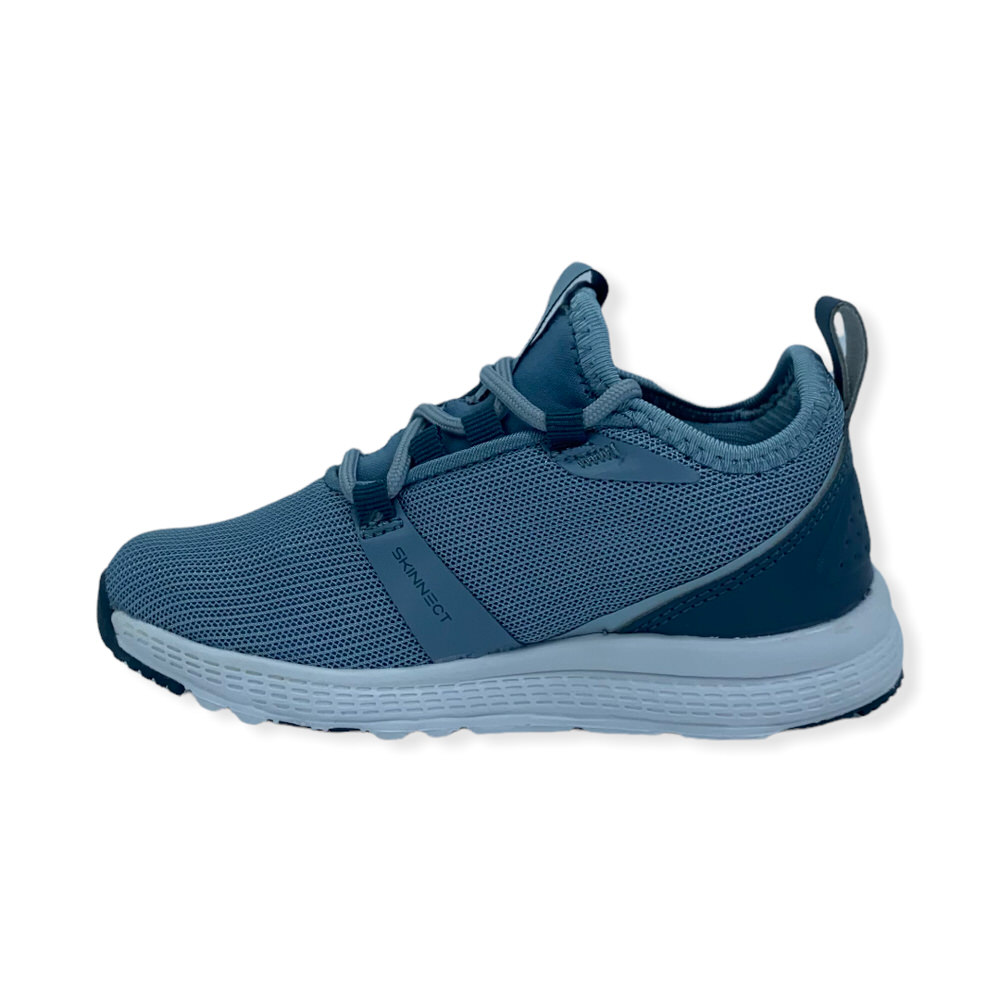 Zapatilla urbano SQUAT KIDS GRIS ARONA-AZUL