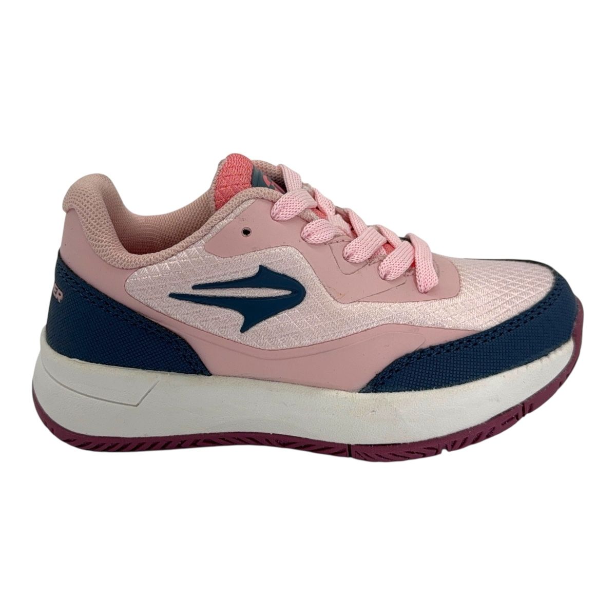 Zapatilla tenis BERCY KIDS ROSA POT/AZUL FUSION