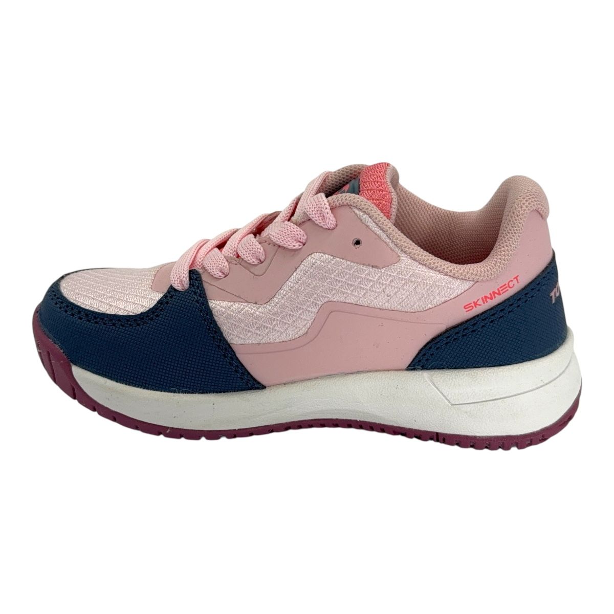 Zapatilla tenis BERCY KIDS ROSA POT/AZUL FUSION