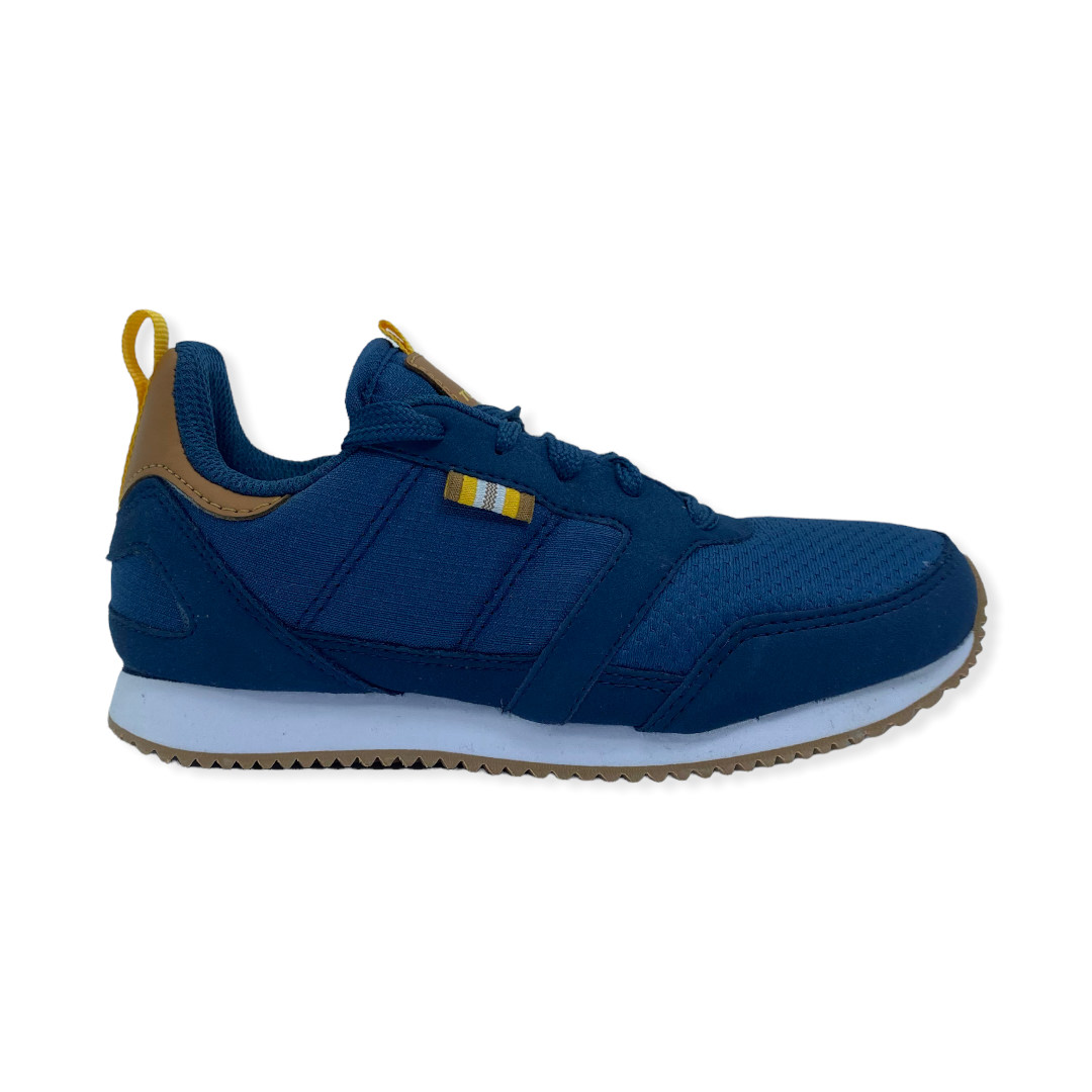 Zapatilla urbano T700 KIDS AZUL MAJO MARRON SUGAR