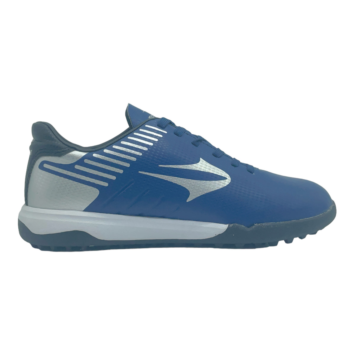 Zapatilla futbolf5 STINGRAY II MACH 1 TF AZUL/PRANTA