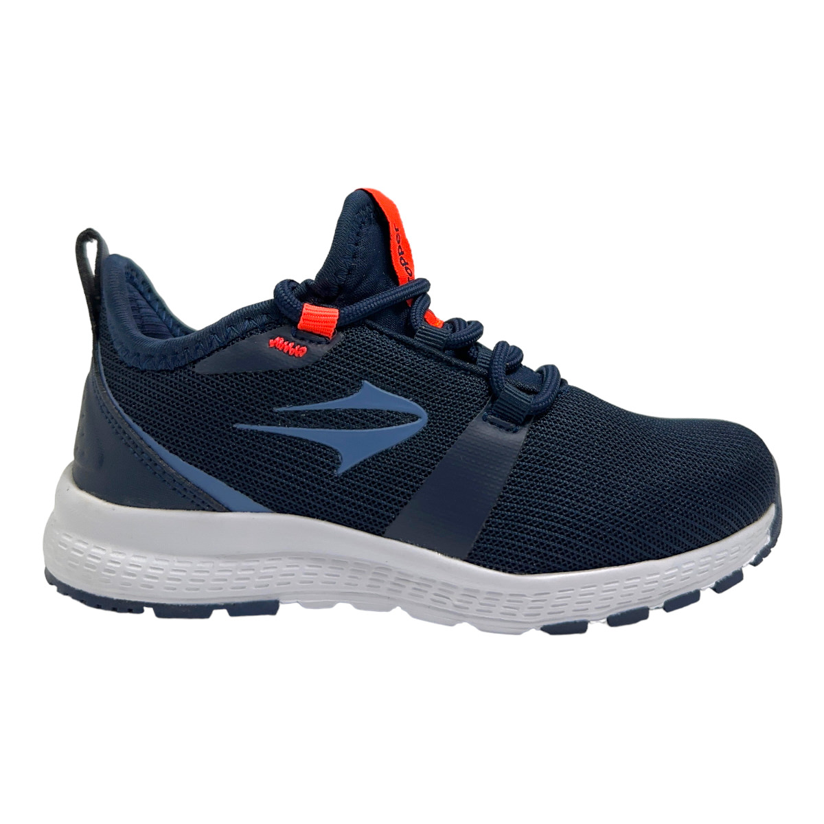 Zapatilla running SQUAT KIDS MNO BLUES AZUL/CORA