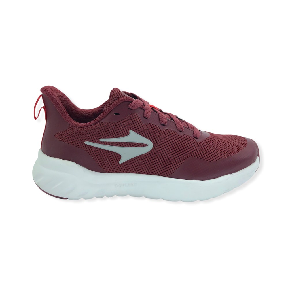 Zapatilla running STRONG PACE III BORDO/GRIS