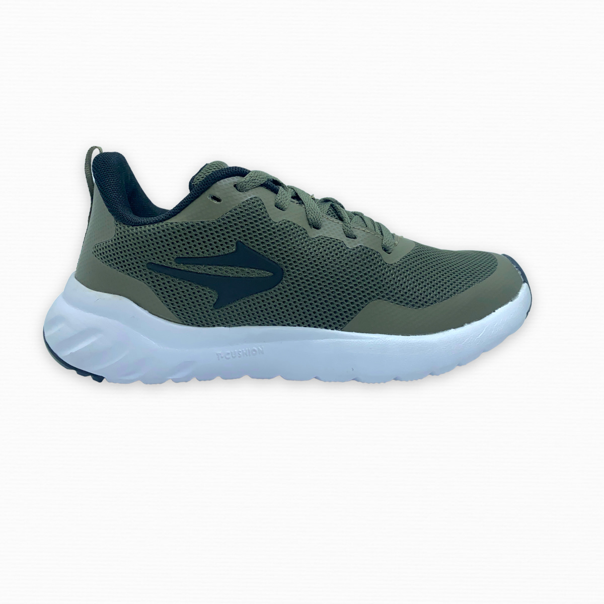 Zapatilla running STRONG PACE III OLIVA NIGHT NARANJA MOCK