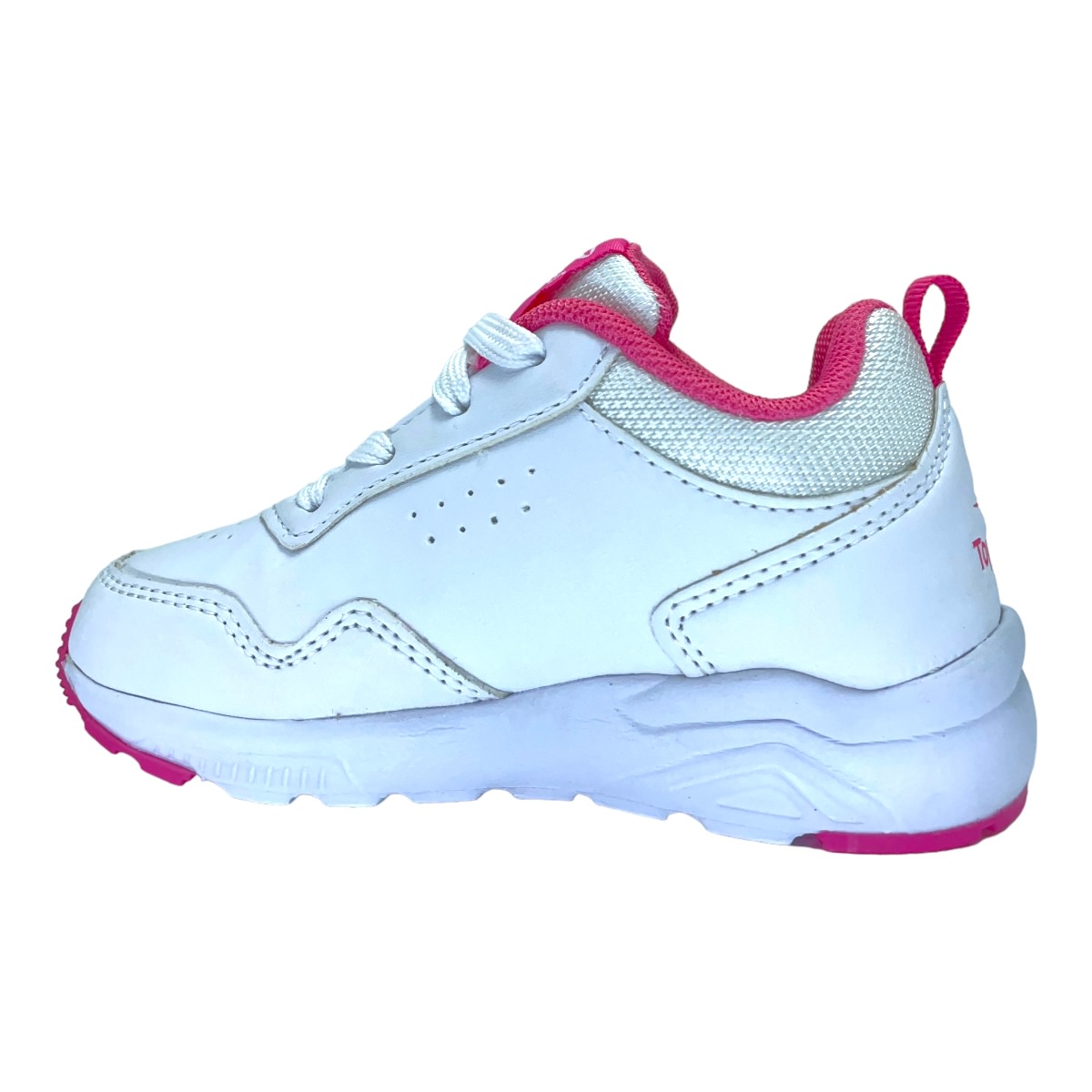Zapatilla running ZURICH III KIDS BLANCO/FUCSIA