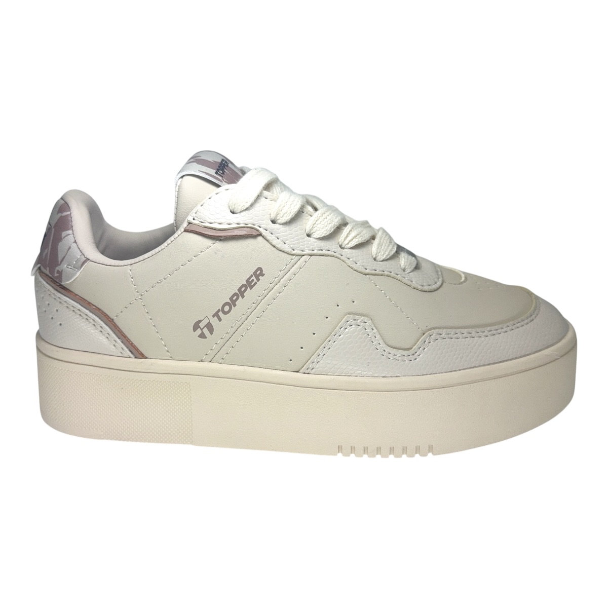Zapatilla urbano TERRE PRINT PLAT 2 BEIGE