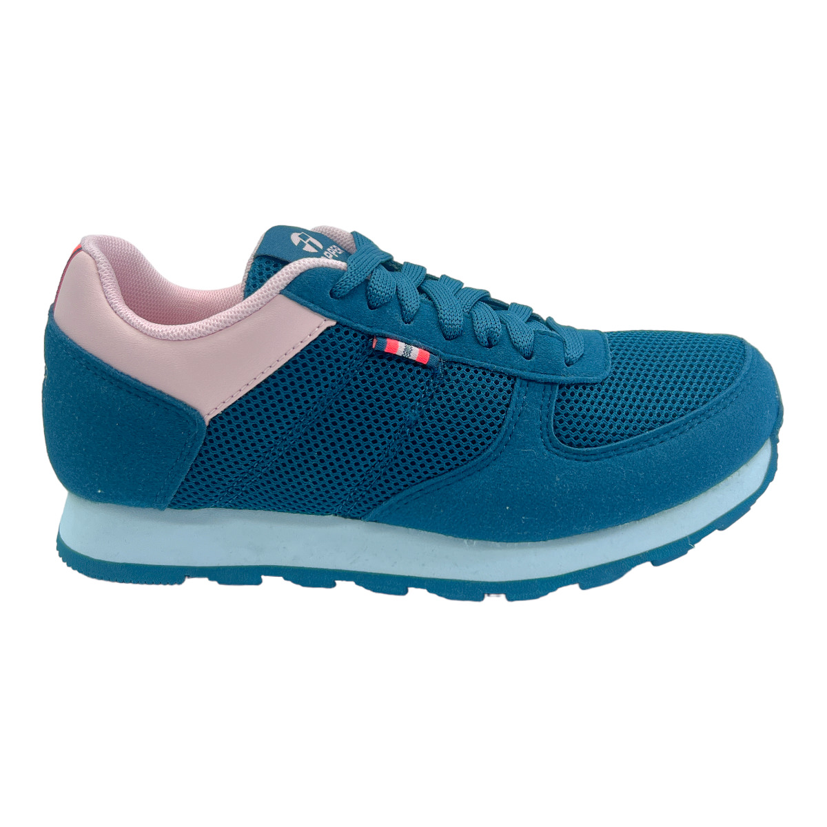 Zapatilla urbano T-350 MESH AZUL/ROSA/FUCSIA