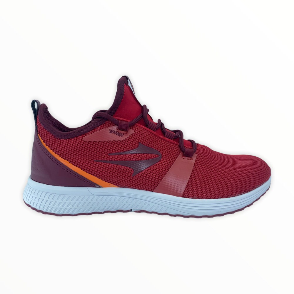 Zapatilla running SQUAT BORDO-ROJO