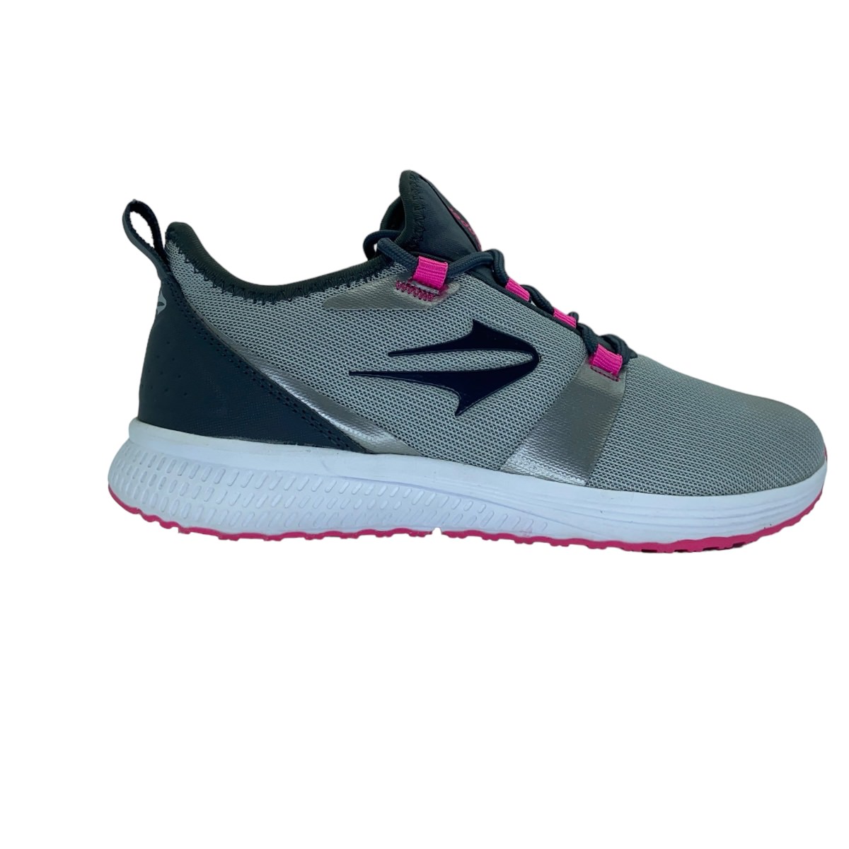 Zapatilla running SQUAT GRIS-ROSA