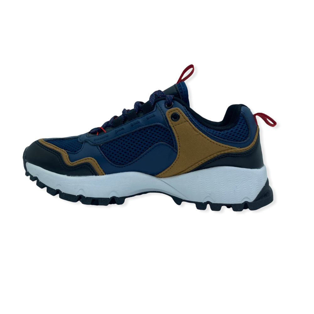 Zapatilla trekking EVER AZUL MAJO MARRON ROJO