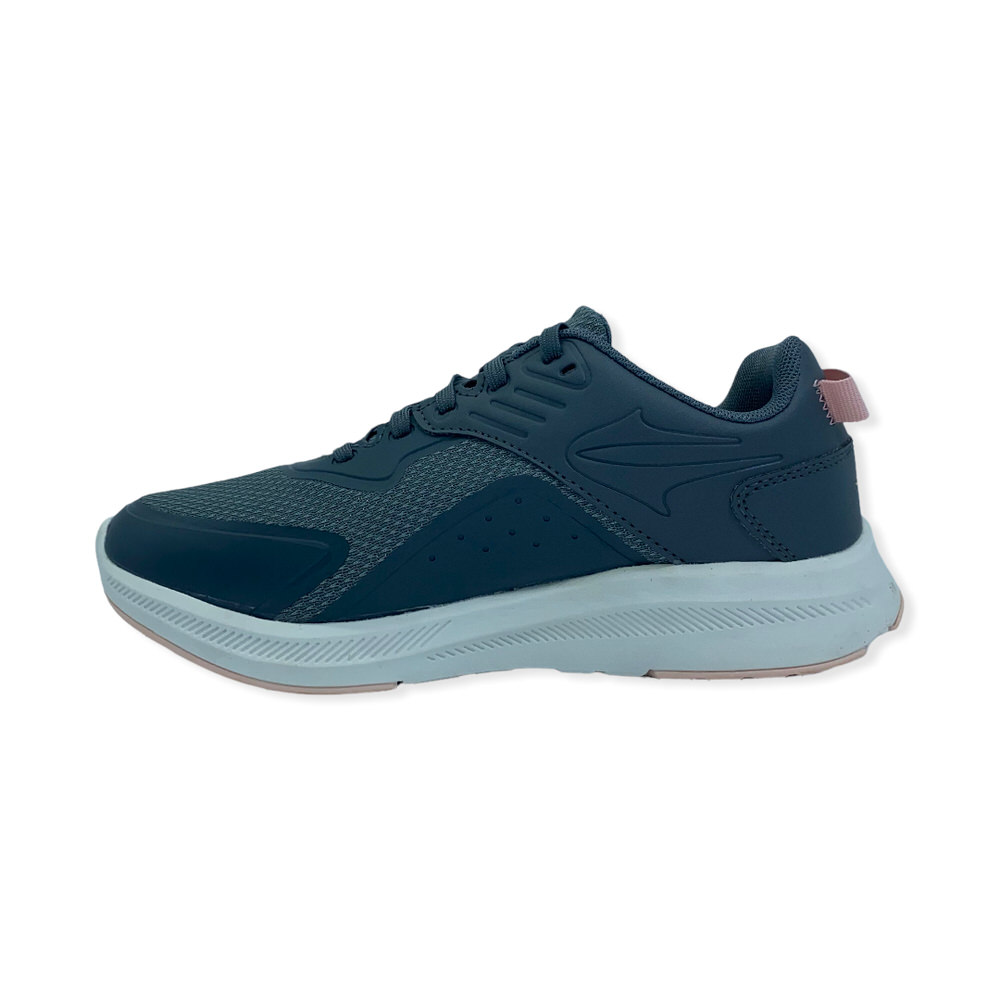 Zapatilla running WARP GRIS TURB ROSA