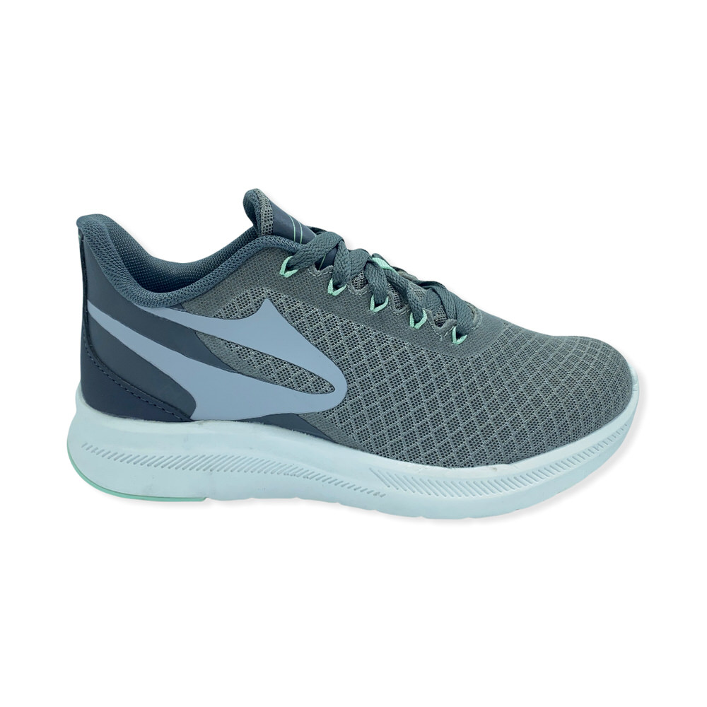 Zapatilla running VR SPEED GRIS ACERO VERDE PASTEL