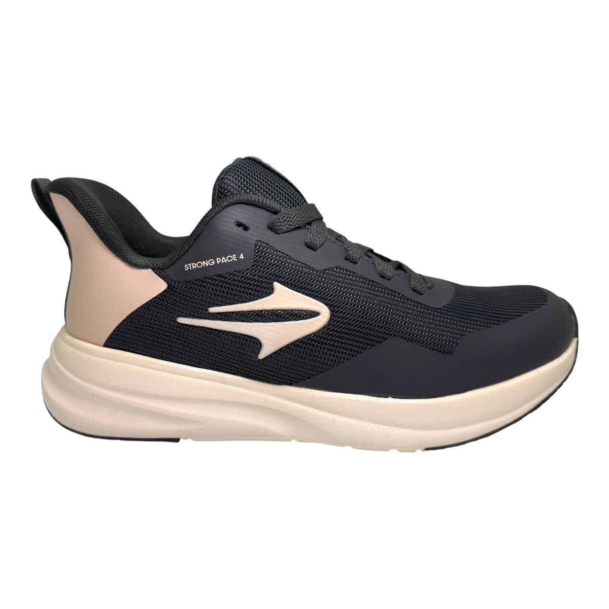 Zapatilla running STRONG PACE 4 GRIS PE ROSA