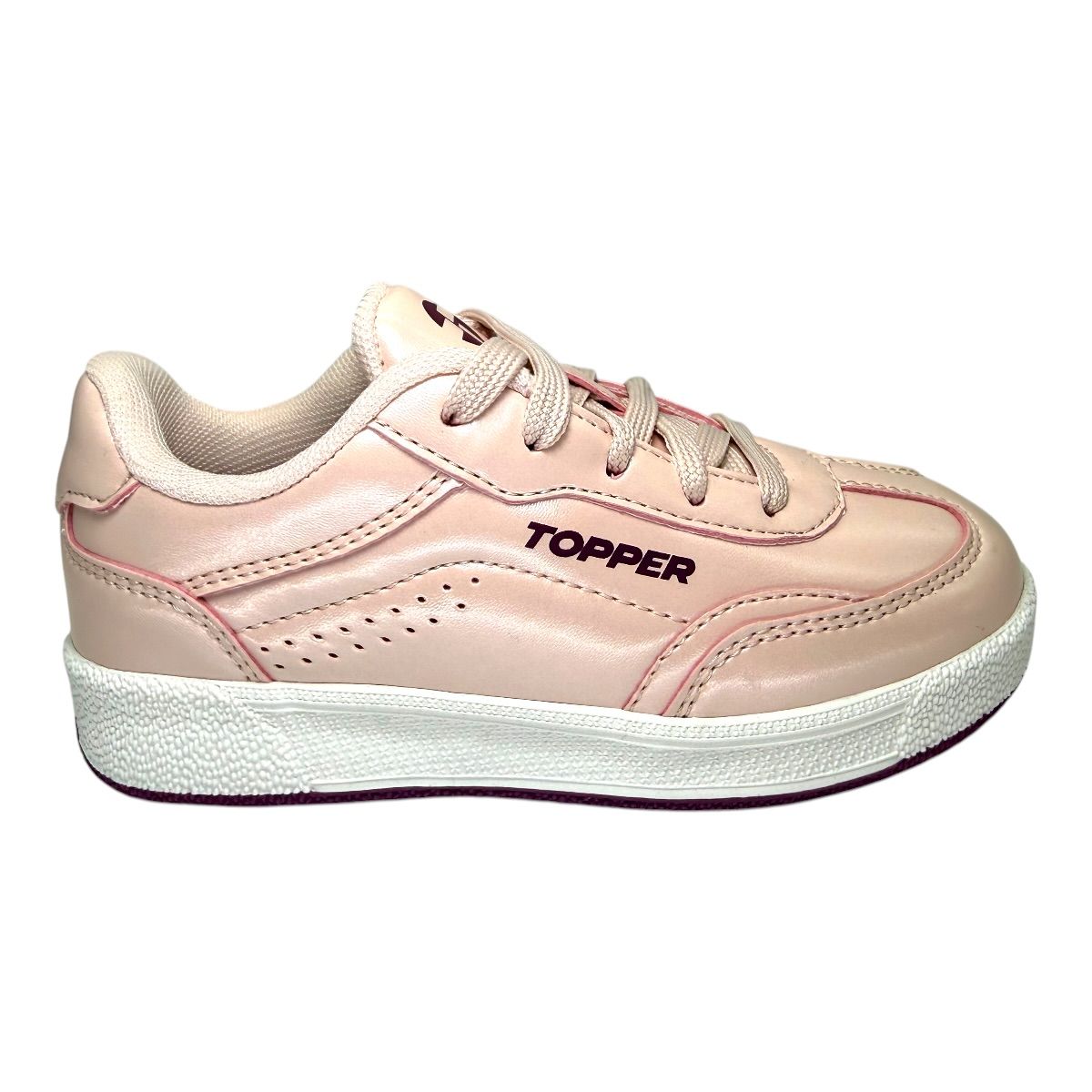 Zapatilla urbano POLARIS KIDS ROSA METALIZADO