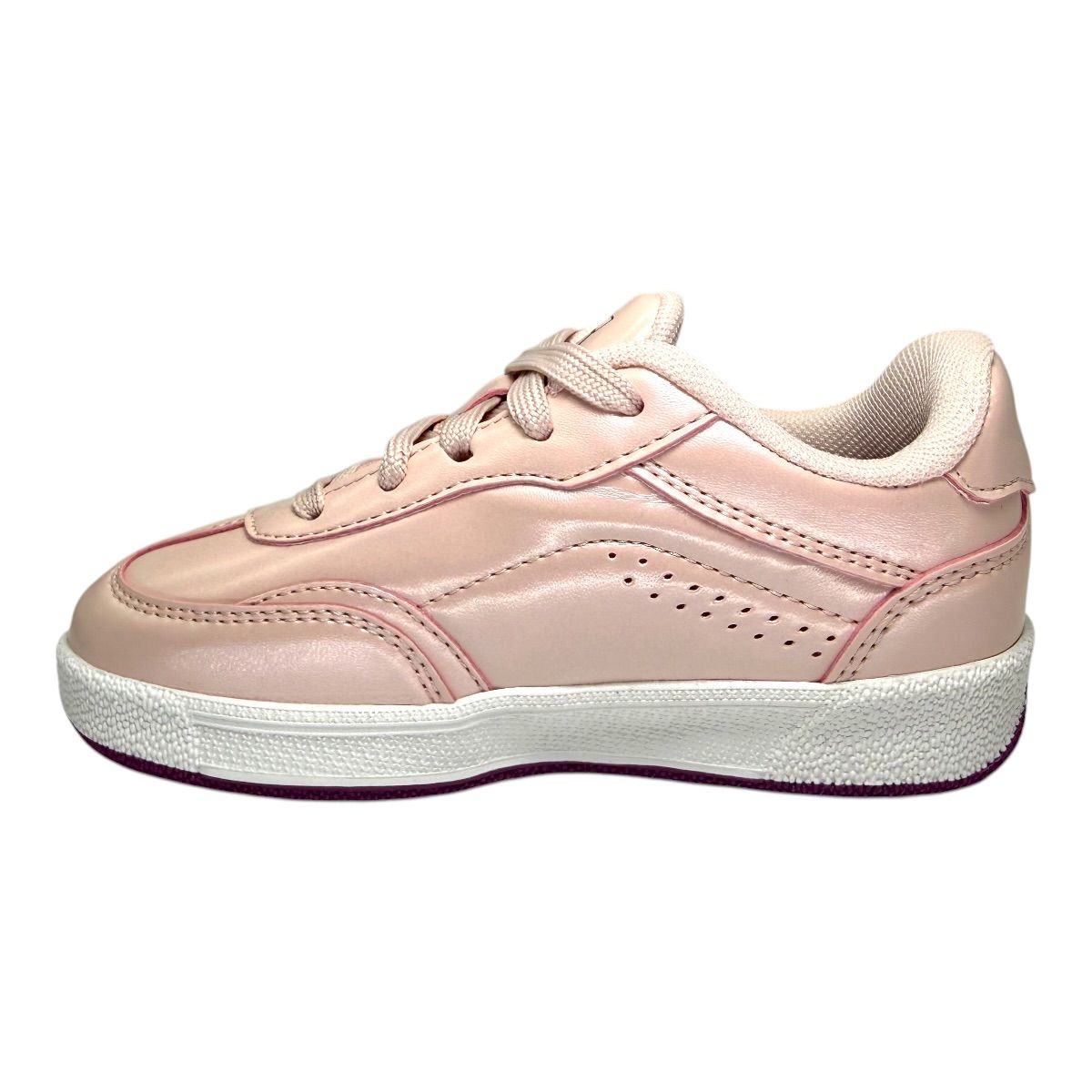Zapatilla urbano POLARIS KIDS ROSA METALIZADO