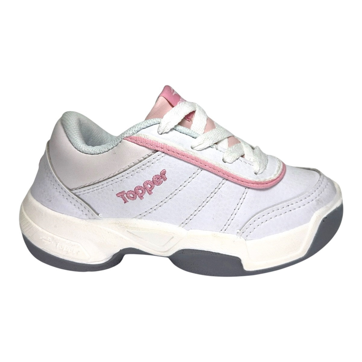 Zapatilla urbano TIE BREAK II KIDS BL/ROSA