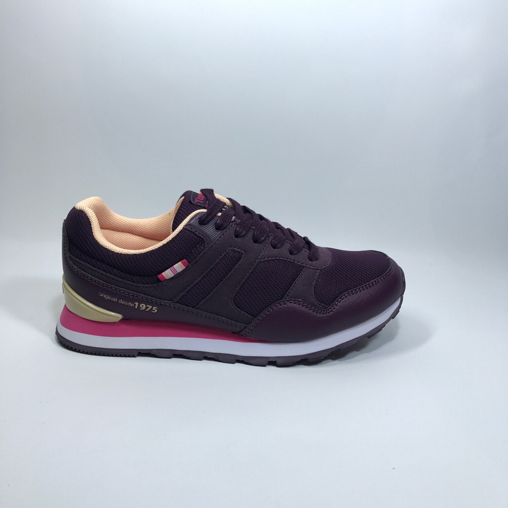 Zapatilla urbano TILLY BORDEAUX PLUM/CORAL/17